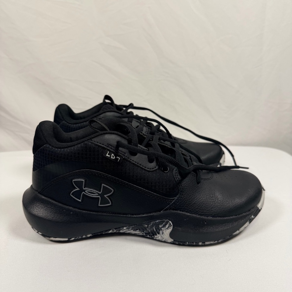 Under Armour Men’s LD7 Basketball Black Shoes Size 8M or Women’s 9.5W